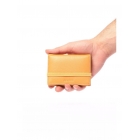 Мужской кошелек Grande из натуральной кожи желтый 325 | Sumka