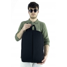 Школьный рюкзак (с отделением для ноутбука) черный Av009 | Sumka