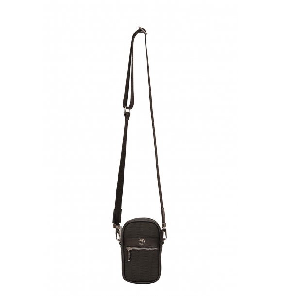 Сумка для женщин U.S. Polo Assn. с черным перекрещенным ремешком Us23255 | Sumka