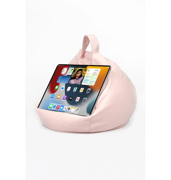 Подставка для планшета и телефона I-poof, пыльно-розовая. | Sumka