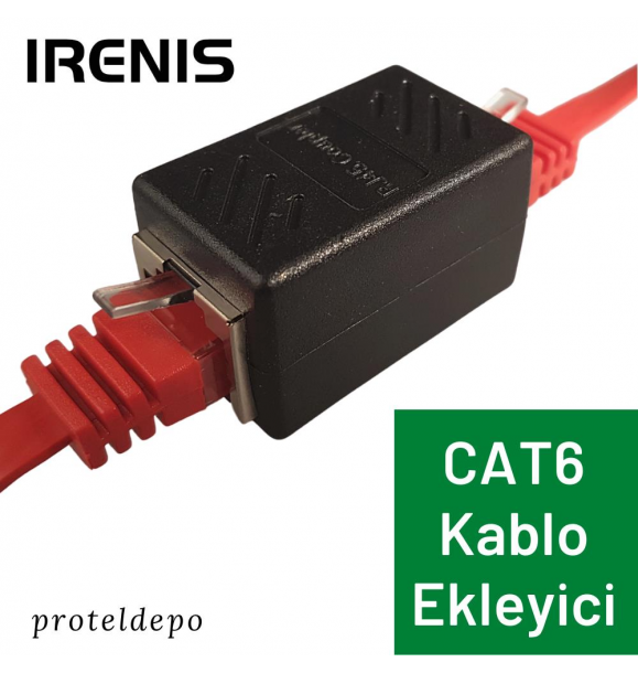 IRENIS Ethernet-кабель CAT6, объединитель, удлинитель | Sumka