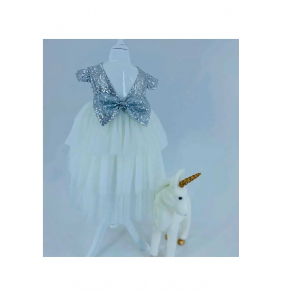 платье с пайетками и хвостом | Sumka