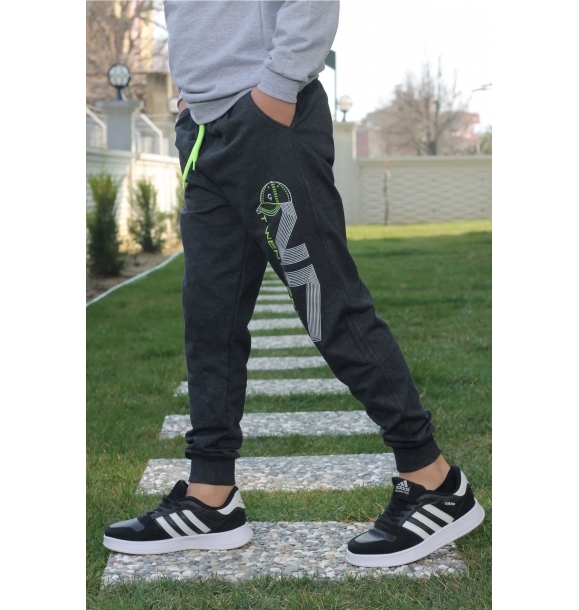 Двадцать семь фосфорных надписей, 2 шнура, качественная ткань, мужские детские спортивные штаны. | Sumka