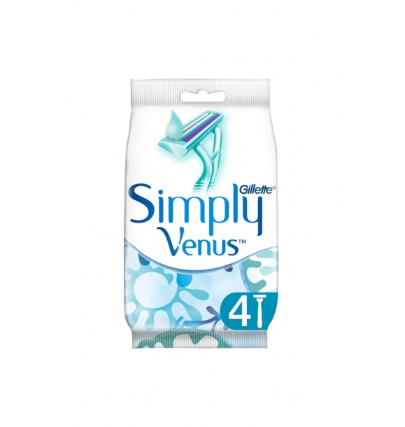 Gillette Simply Venus 2 Используйте и выбросьте 4 штуки. | Sumka