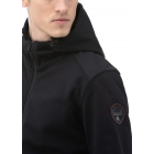 Napapijri Мужская куртка с капюшоном из мягкого шелла Addison1 U005716 - ЧЕРНЫЙ | Sumka