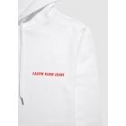 Капюшонный свитшот Calvin Klein Jeans для мужчин K10K104945 U006393 - БЕЛЫЙ. | Sumka