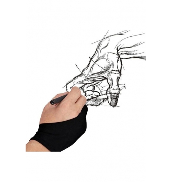Профессиональная перчатка для рисования на графическом планшете от MEKs для графических дизайнеров | Sumka