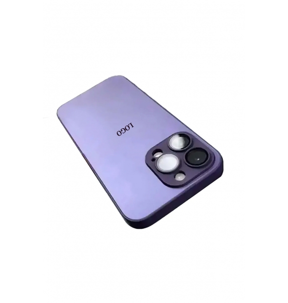 Корпус для мобильного телефона с защитным стеклом Ag Glass и матовым линзовым покрытием, совместимый с Apple iPhone 14 Pro | Sumka
