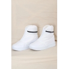 Детские ботинки с мехом внутри, белые - 12156.264. | Sumka