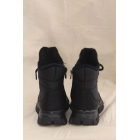 Унисекс детские ботинки с мехом внутри черно-розовые - 123404.264. | Sumka