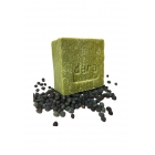 Натуральное специальное мыло из мененджика (зеленого битима) 140 гр, набор из 4 штук - для выпадающих и жирных волос с перхотью. | Sumka