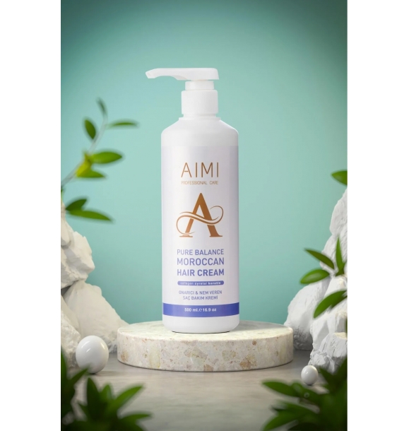 Aimi Moroccan Pure Balance восстанавливающий и увлажняющий крем для ухода за волосами 500 мл | Sumka
