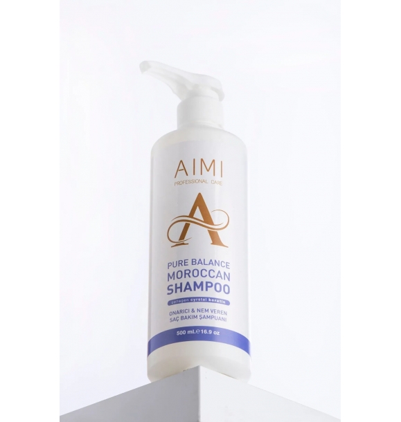 Aimi Moroccan Pure Balance восстанавливающий и увлажняющий шампунь для ухода за волосами 500 мл | Sumka