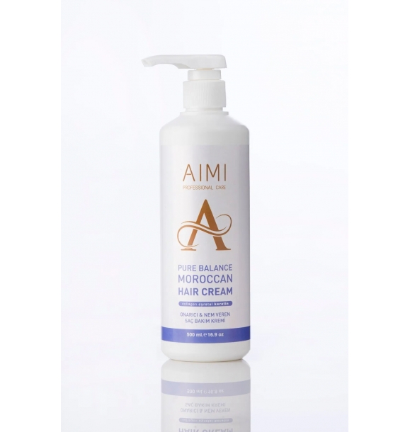 Aimi Moroccan Pure Balance восстанавливающий и увлажняющий крем для ухода за волосами 500 мл | Sumka