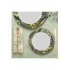 Набор столовой посуды Botanica, костяной фарфор, 24 предмета | Sumka