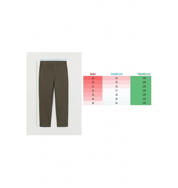 Мужские льняные брюки чинос приталенного кроя с прямыми карманами | Sumka